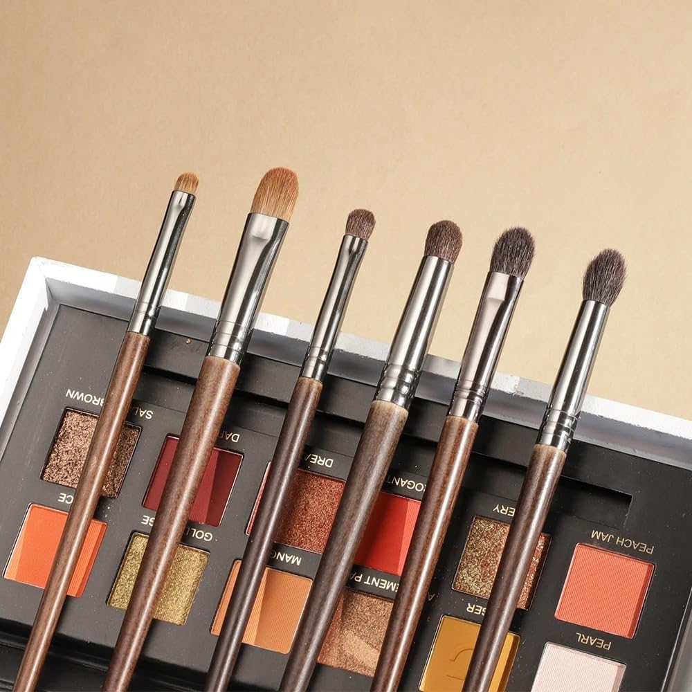 Naturale Capra Capelli Trucco Pennelli Set Professionale Kit brocha maquillaje pedzle do makijazu miscelazione sbavatura pennello shader