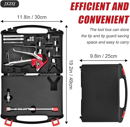 Miniatura 2 de Pistola de pintura sin aire de alta presión 4000 PSI con puntas de pulverización sin aire, protector de punta, junta giratoria, filtro de pistola de