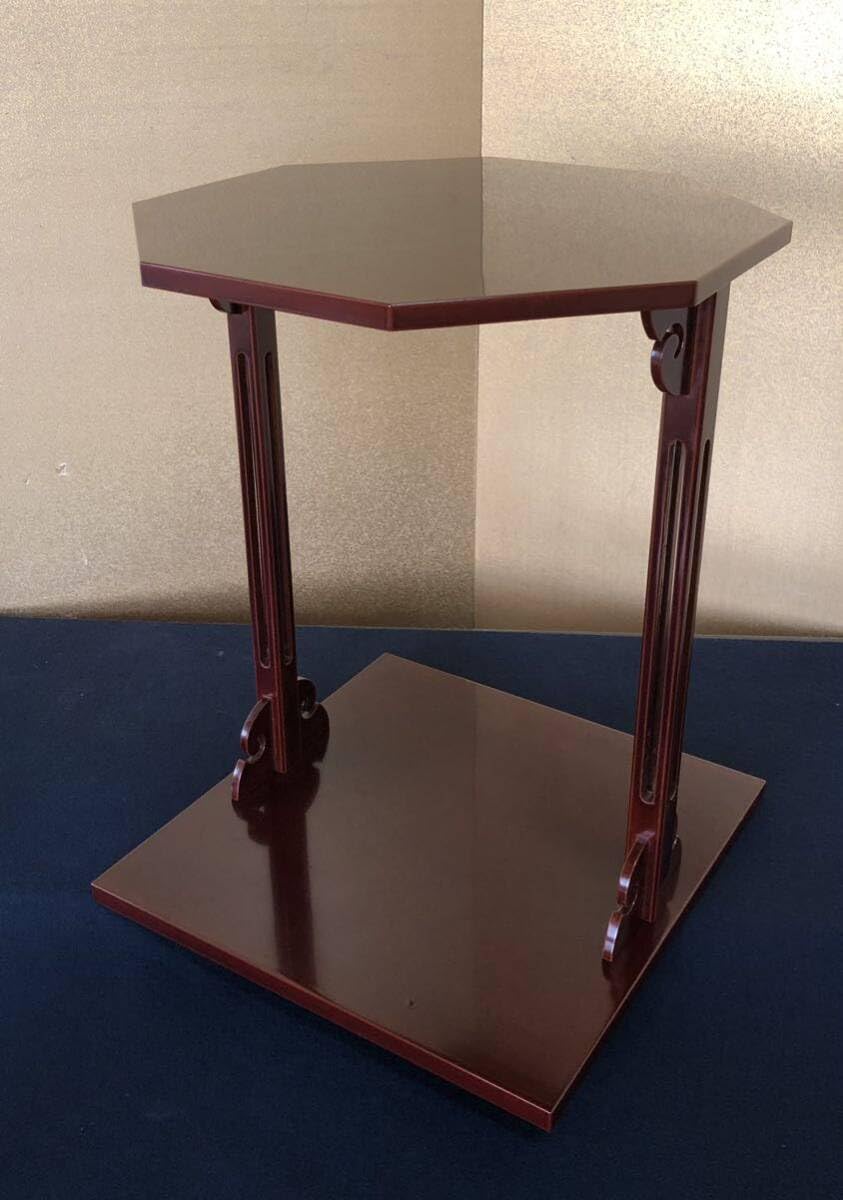 Amazon.co.jp: 茶道具淡々斎好溜塗寿棚組立式【塗師川瀬表完】共箱