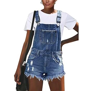 HOT Denim Overalls Overall Shorts Juniors Denim Overalls