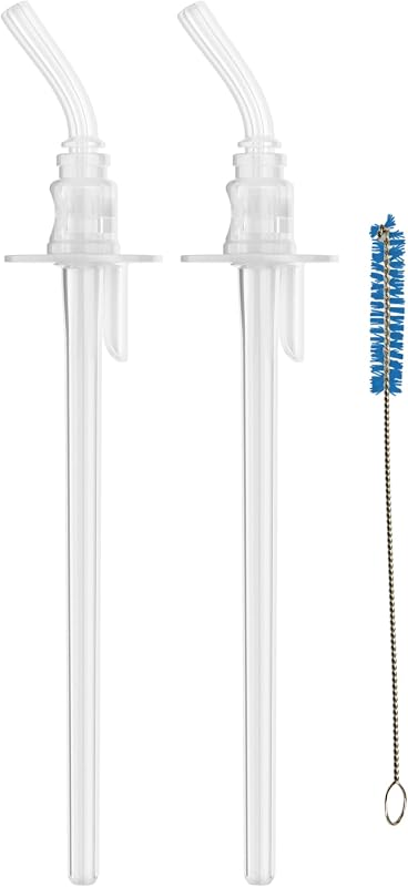 Dr. Brown's Milestones Straw Cup Replacement Kit, for 10 oz/300 mL Insulated Straw Cups, BPA Free, 12m+