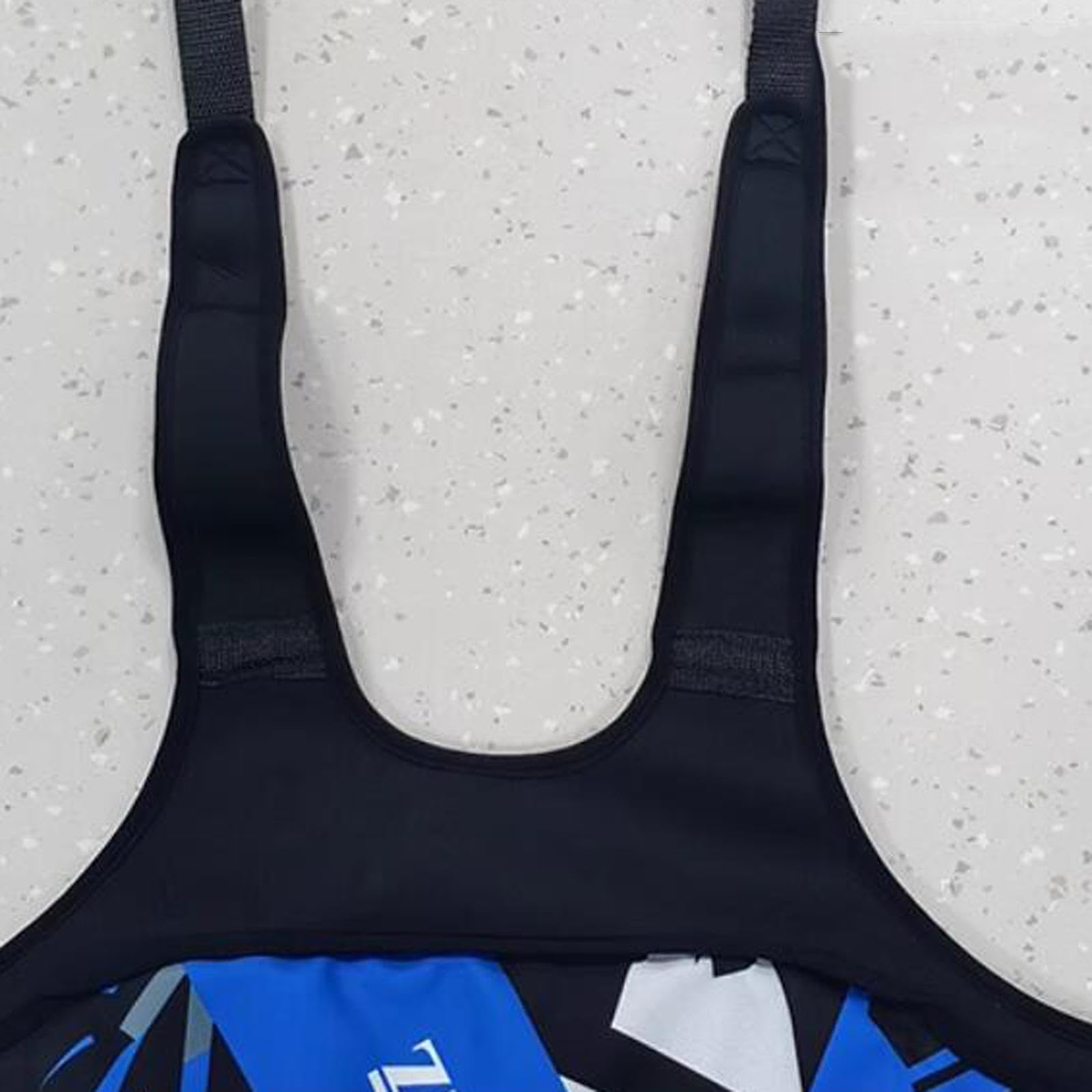 Karting Protezione Costole Adulto Go Kart Pettorina Protettiva Ergonomica Accessorio Regolabile Materiale Poliestere Traspirante Adatto a Uomini E Don, Blu