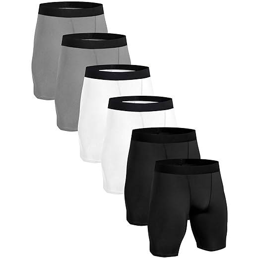 Compression Shorts Men Performance Sports Workout Athletic Running Underwear Shorts Spandex