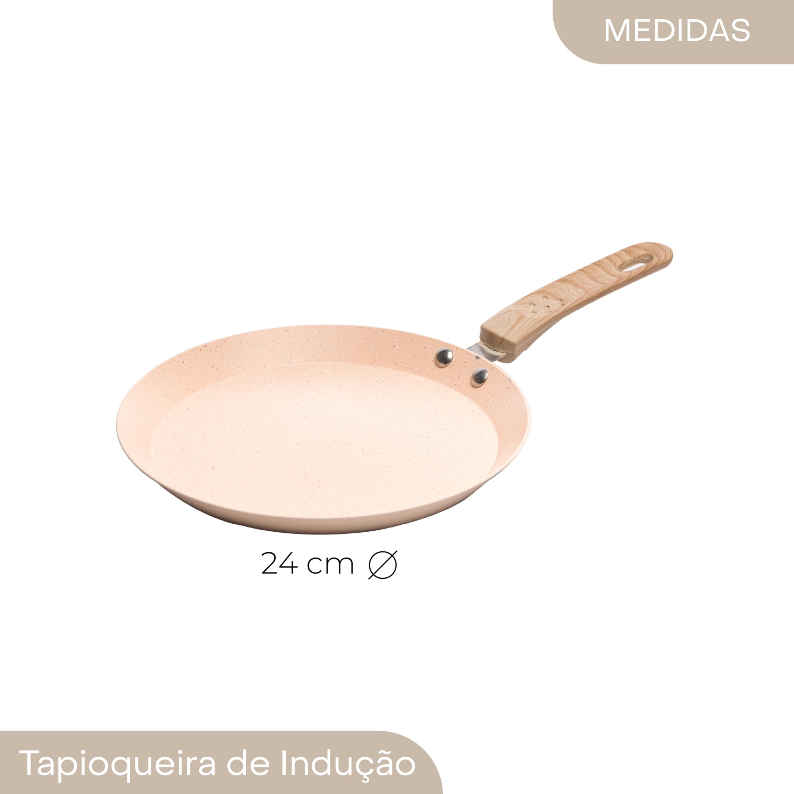 LYOR - Tapioqueira de Indução em Alumínio com Revestimento