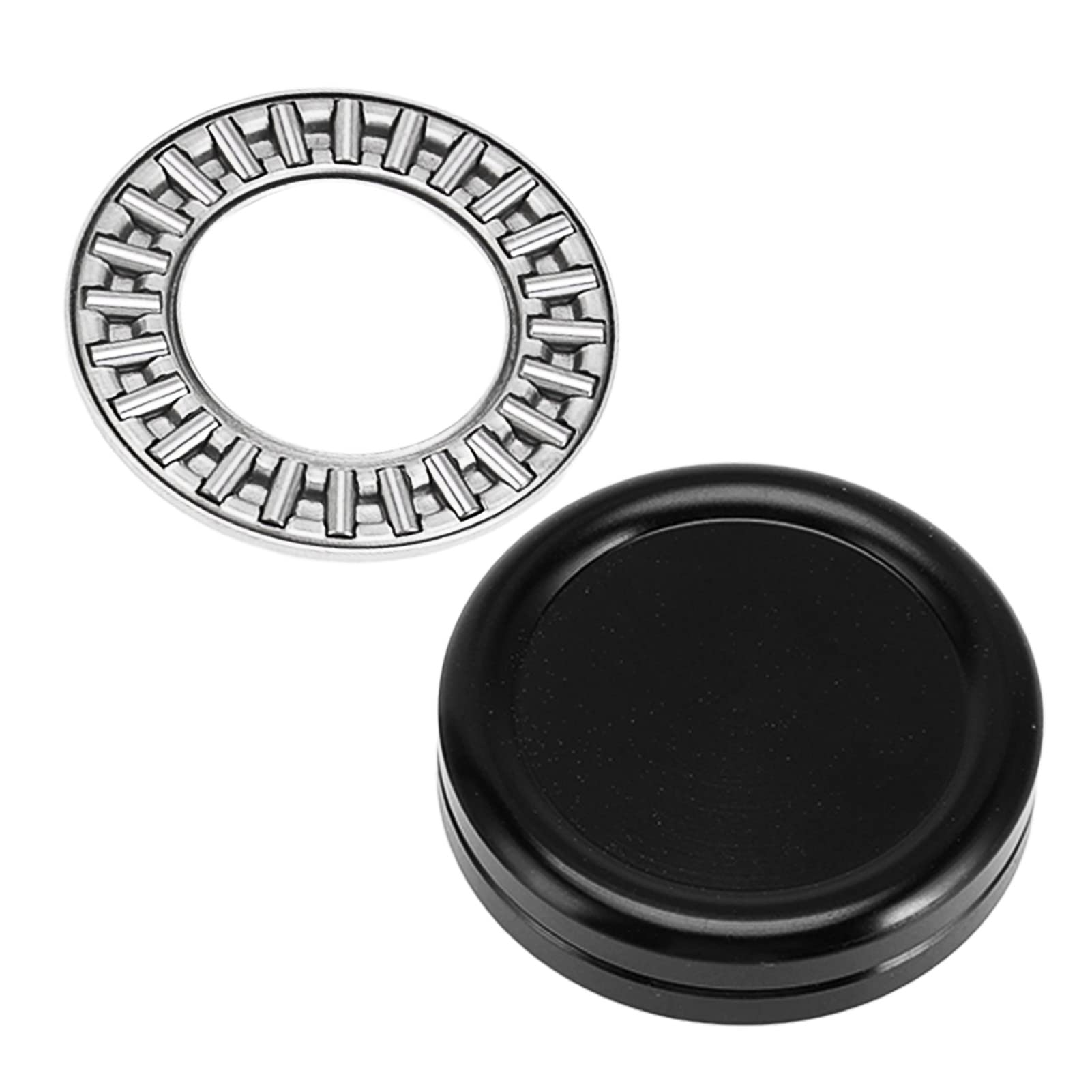 Fingertip Push Slider, Polished Around Stress Relief Push Slider Toys Delicate for 14 Years Above for Outdoor (Black)