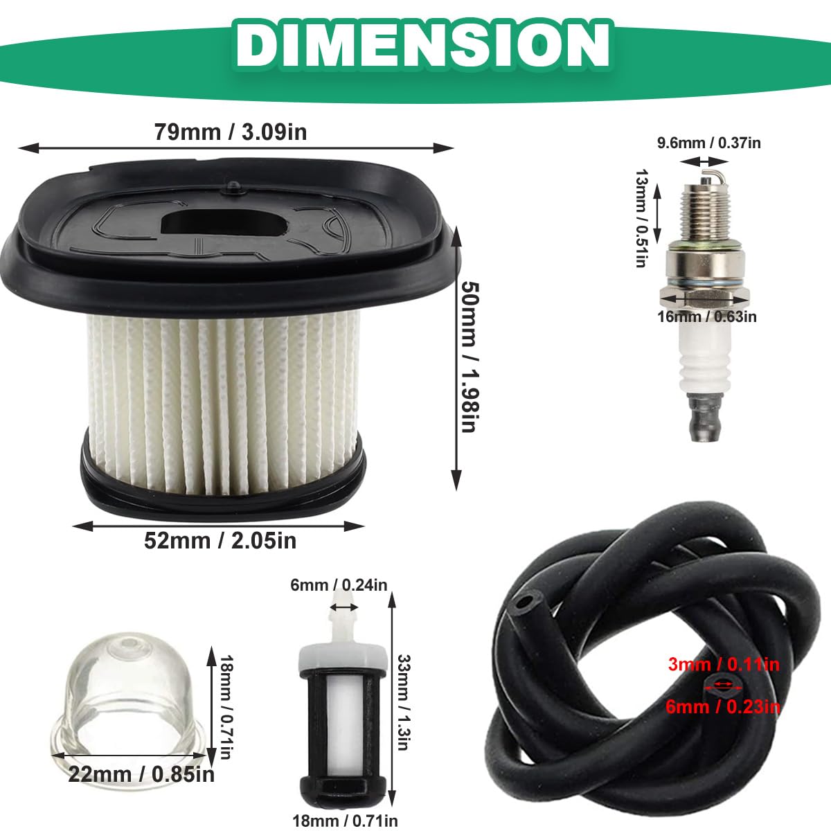 Lot De Rechange BG86C Pour Stihl BG86 BG86C SH86 SH86C Blower HD2 Filtre A Air 4241 140 4400 4241 140 4404 Avec Bougie Dallumage Filtre A Carburant Conduite De Carburant 88900408