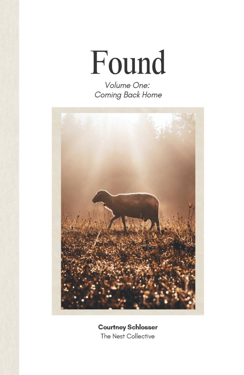 Found Volume One: Coming Back Home: A Modern Poetry Collection on Rediscovering God | Love, grief and healing poems | Christian women | 5.5' x 8.5' hardcover | 108 pages