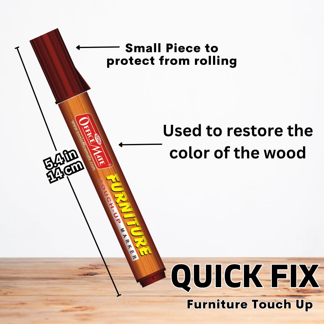 Furniture Markers - Repair Scratches & Scuffs -6 Furniture Markers - Repair Scratches & Scuffs -6