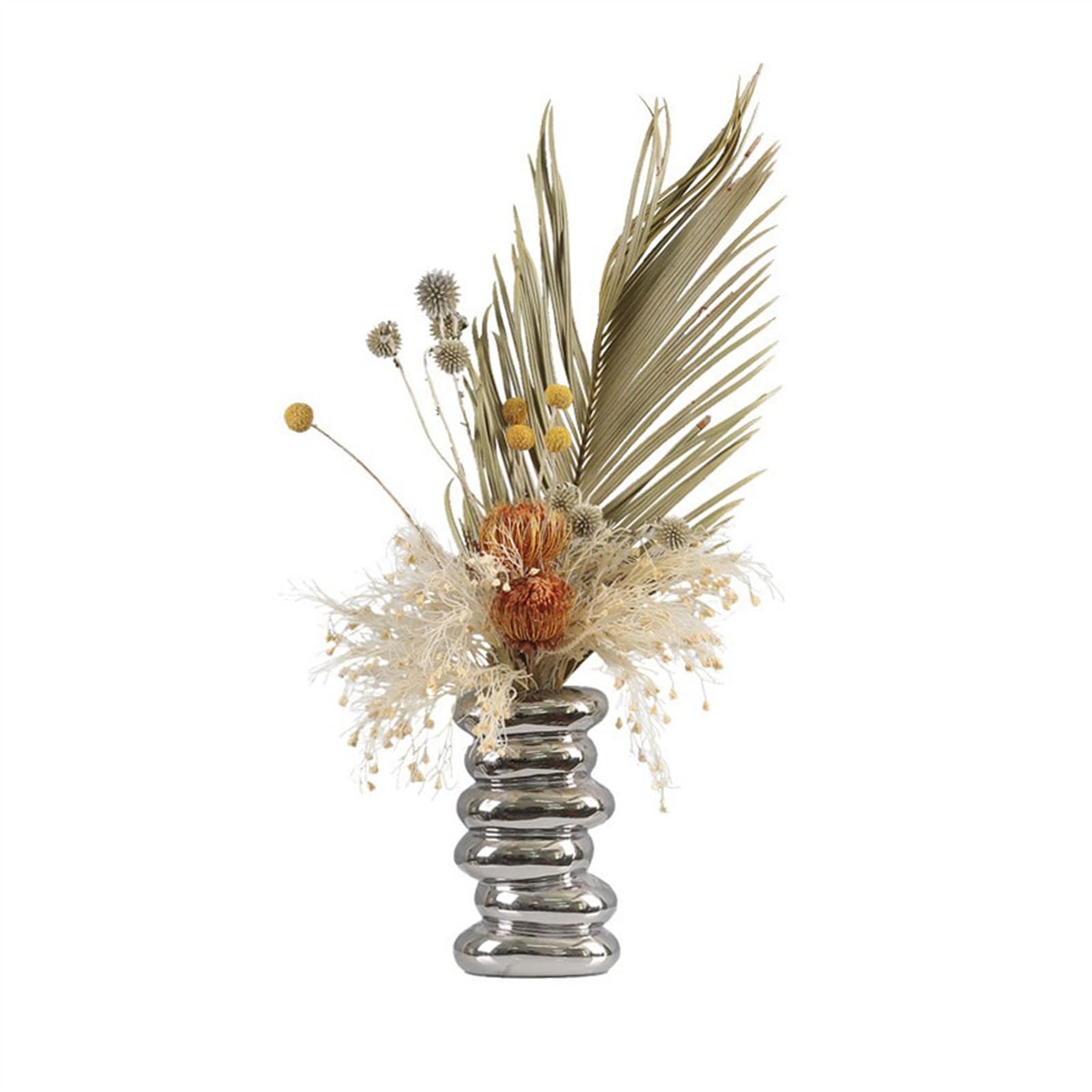 Gv8pA5fj7b Ready Arranged Flowers in Vase Home Decor Arrangements Artificial Flower Bouquets Table Centerpieces Wedding Decorations with Vases
