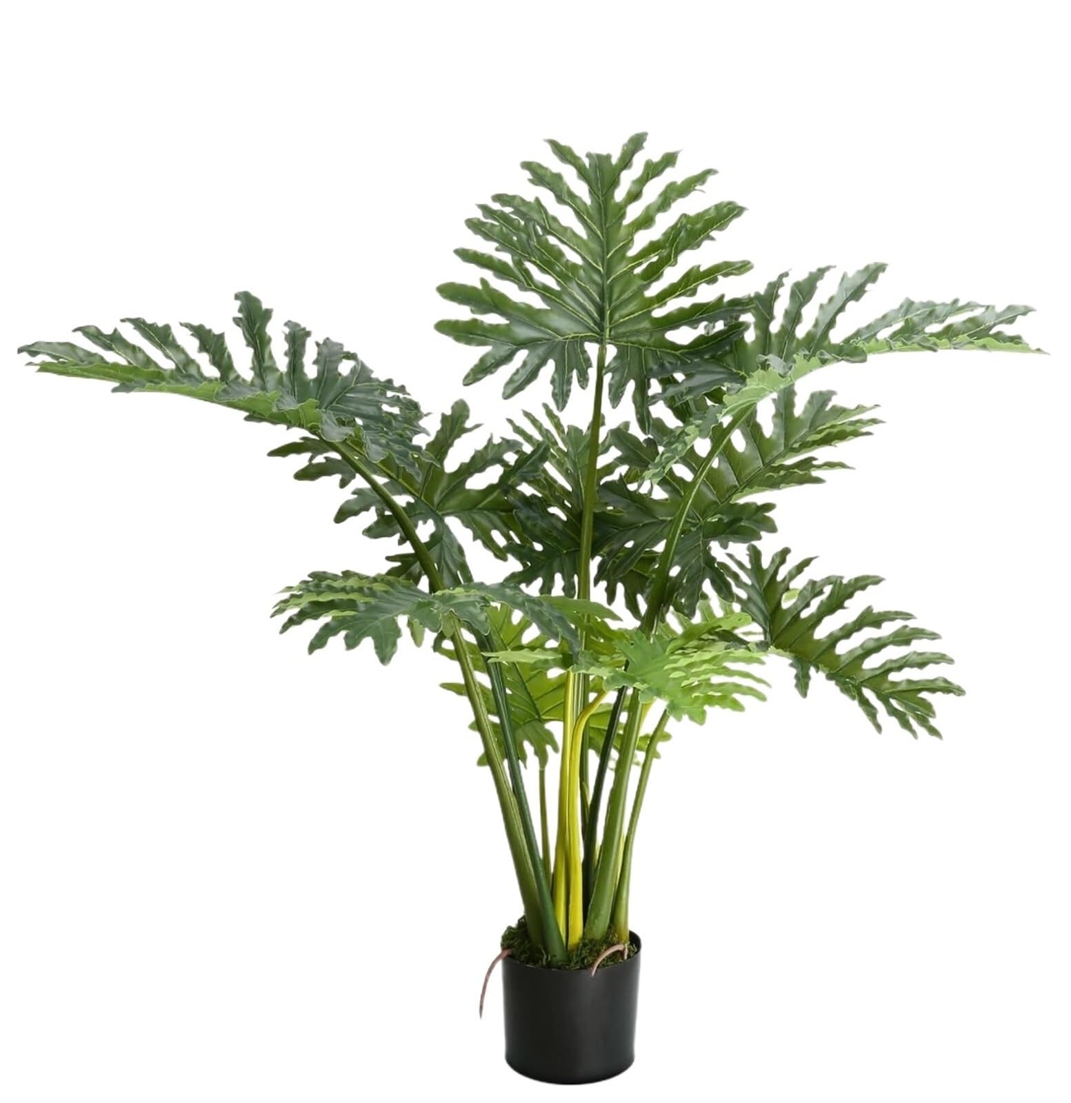 AYCDL Artificial Tree Plants Artificial Tree Plant Tree Philodendron Tree 4FT, Modern Decor In Pot For Indoor Home Office Decoration Artificial Tree,