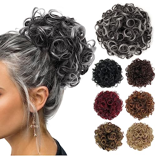 The Best Curly Salt and Pepper Hair Extensions for NaturalLooking Hair