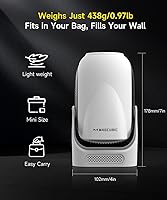 Vista 5 de 【Enfoque Eléctrico】Proyector con WiFi 6 y Bluetooth 5.0, Mini Portátil Nativo 720P con Soporte 4K, Proyector Inteligente Integrado con Android 14