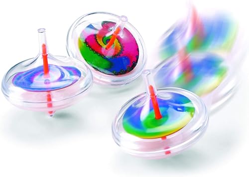 Miniatura 2 de Fun Express - Top giratorio de plástico con remolinos - Juguetes - Juguetes de valor - Tops - 12 piezas