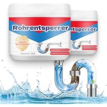 Drain Unblocker, Toilet Unblocker, Keep Your Wash Basin and Toilet Unblocked, Safe for All Pipes 2pcs, gram, 260