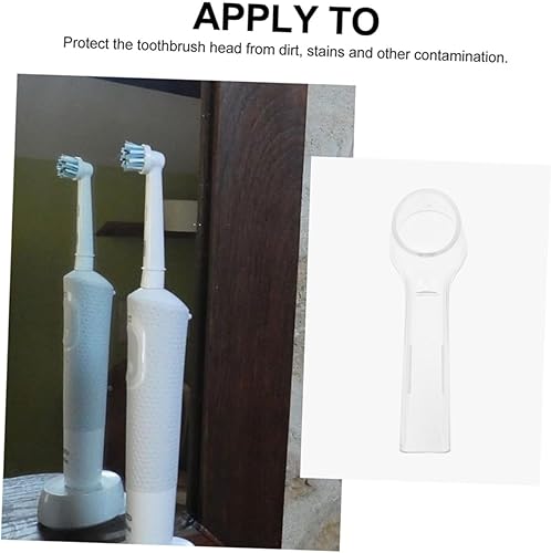 Miniatura 3 de 12 Uds Cubierta de cepillo de dientes eléctrico Tapa de cepillo de dientes portátil de viaje Cubierta de cepillo de dientes eléctrico Accesorios de