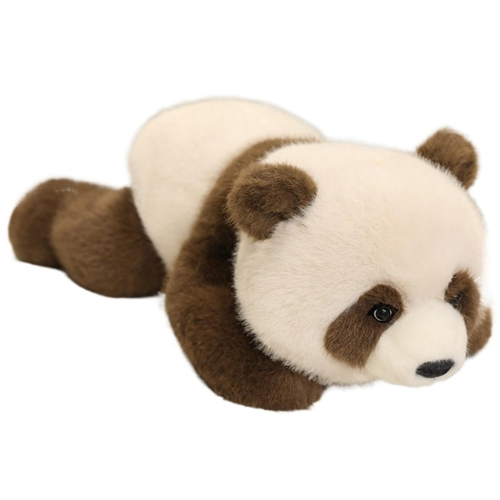 Peluche A Forma Di Panda, Morbido Tenero Peluche A Forma Di Panda Bianco E Nero Da Abbracciare Giocattolo Per Bambini(Brown,60cm/23.6in)