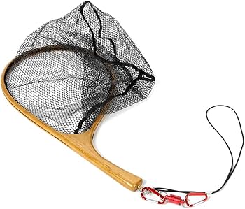 HIDE ウォルナット瘤杢☆内径縦55cm☆超大型ランディングネット HIDE HIDE ウォルナット瘤杢☆内径縦55cm☆超大型ランディングネット HIDE