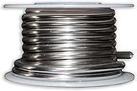 Vista 2 de AIM Soldadura de fontanería sin plomo, con plata, 0.125 pulgadas de diámetro, carrete de 1/4 libra