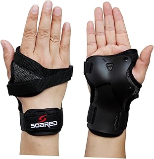 BESPORTBLE Luvas De Patinação Patinação Pulso Palmas Proteção Protetor De Mão Almofadas De Patinação Infantil Protetores De Pulso De Patinação Luvas Engrenagem De Patinação Almofadas De Mão