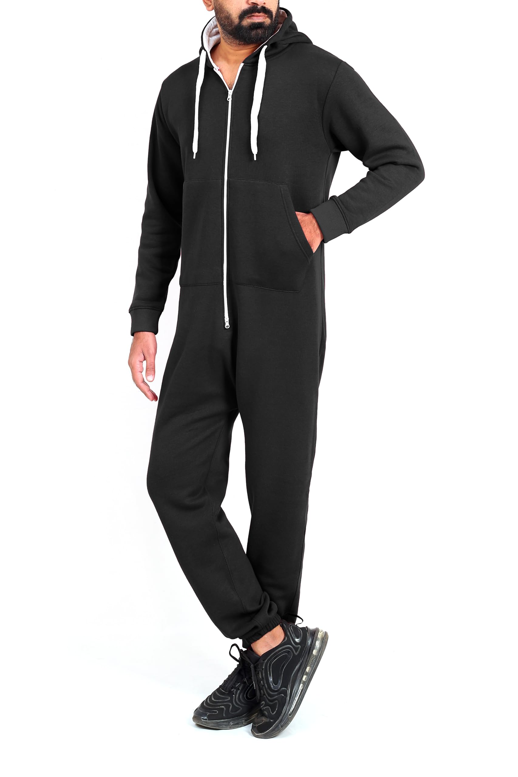 Men's Unisex Onesie Jumpsuit Elegant One Piece Pajama Playsuit Men's SleepWear All In One