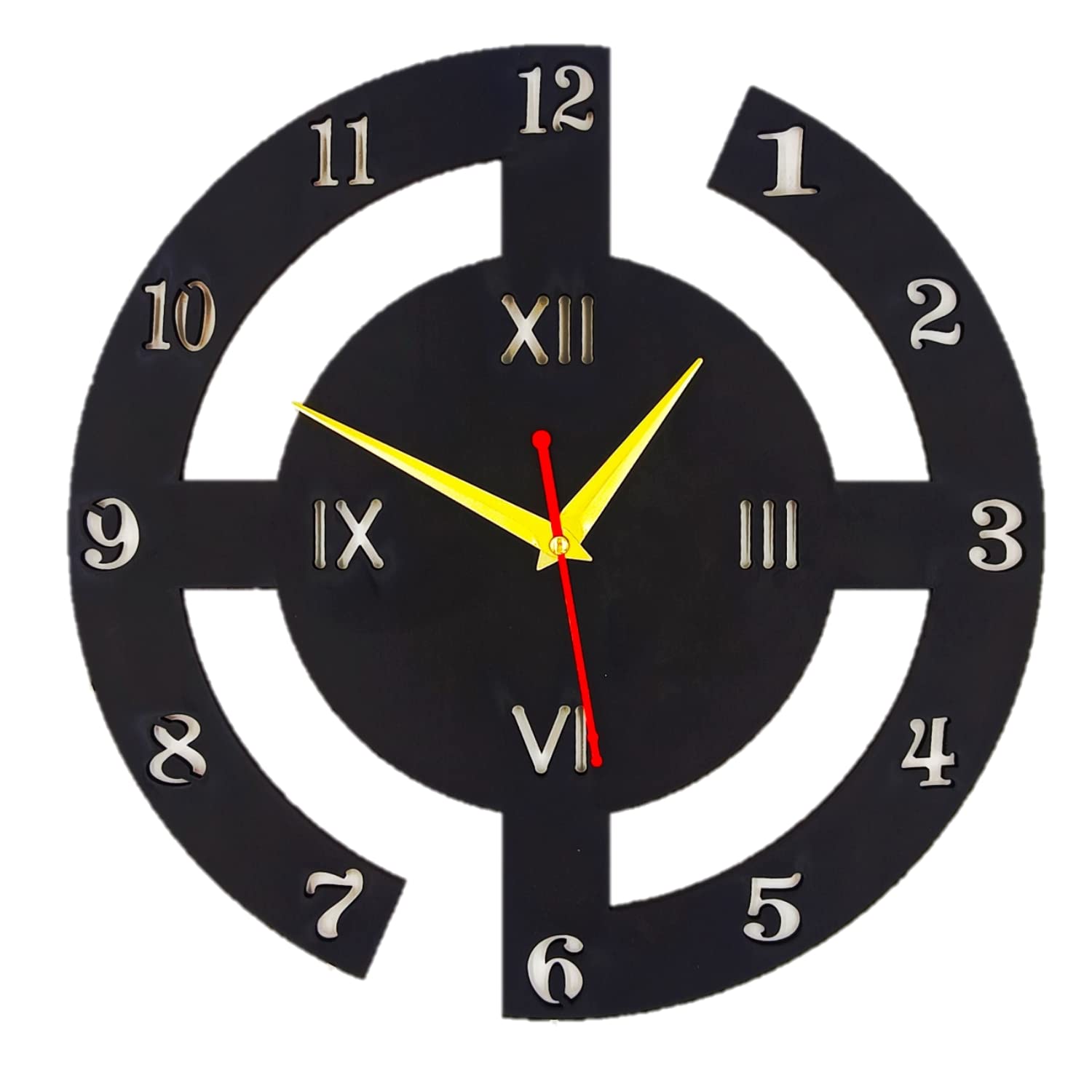 Buy Arkasto Wooden Wall Clock 12 Inch Standard Size Wall Clock for Home