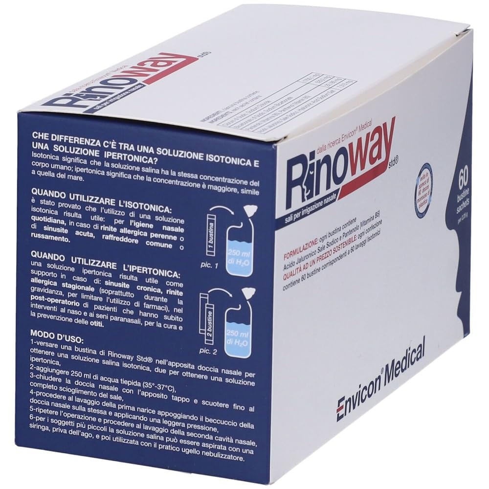 Envicon Rinoway Sali Isotonici 60 Bustine