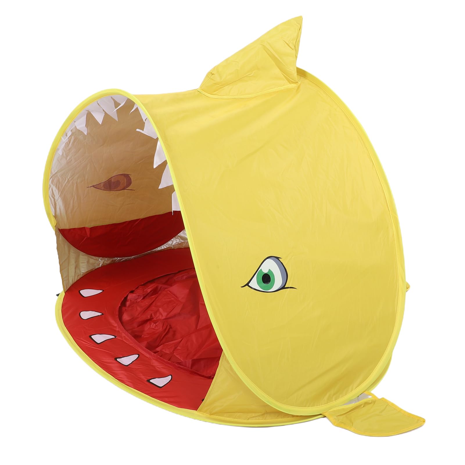 Zunate Carpa de Playa para bebé, Refugio Solar Portátil con Piscina Integrada para Bebés, Niños, Actividades Al Aire, Ligero, Amarillo