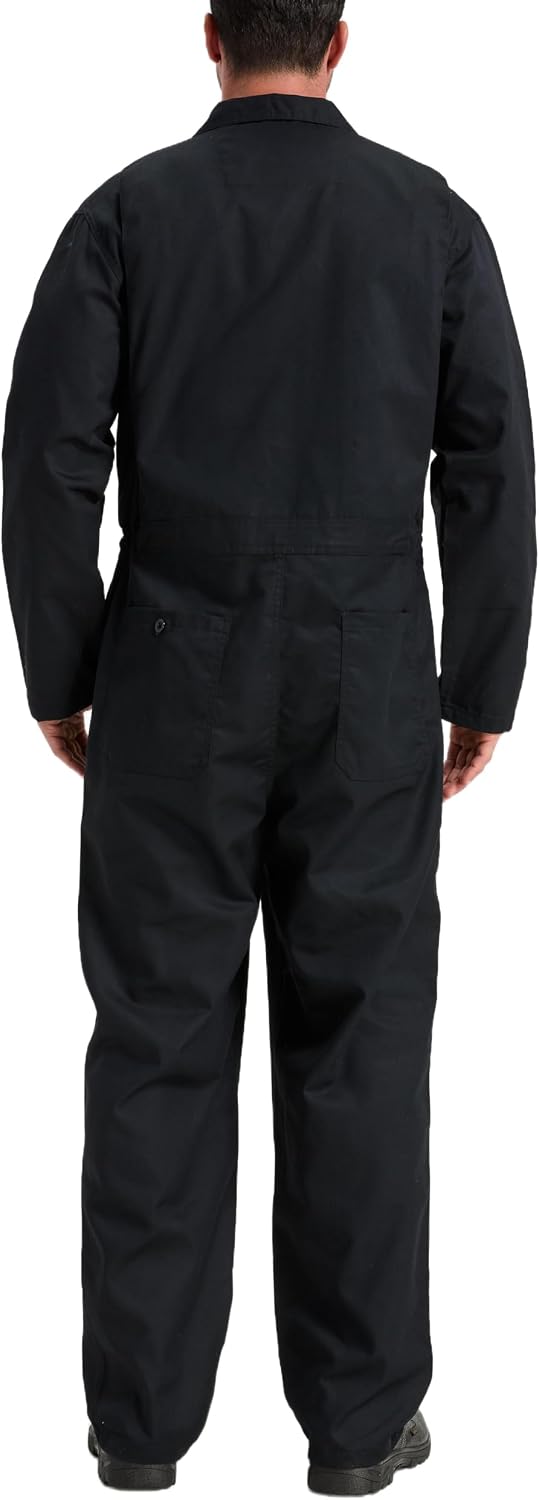 Men's Work Coveralls Garages Jumpsuit Mechanic Coverall Utility Work Crawl Suit