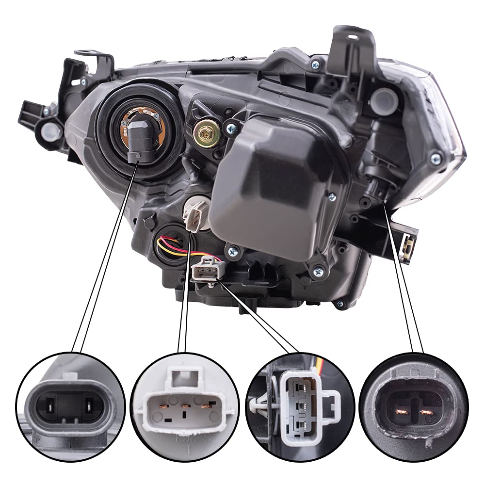 Amazon.com: Brock Replacement Passengers Headlight Headlamp