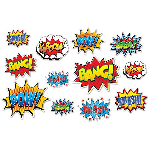 Beistle Hero Action Sign Cutouts