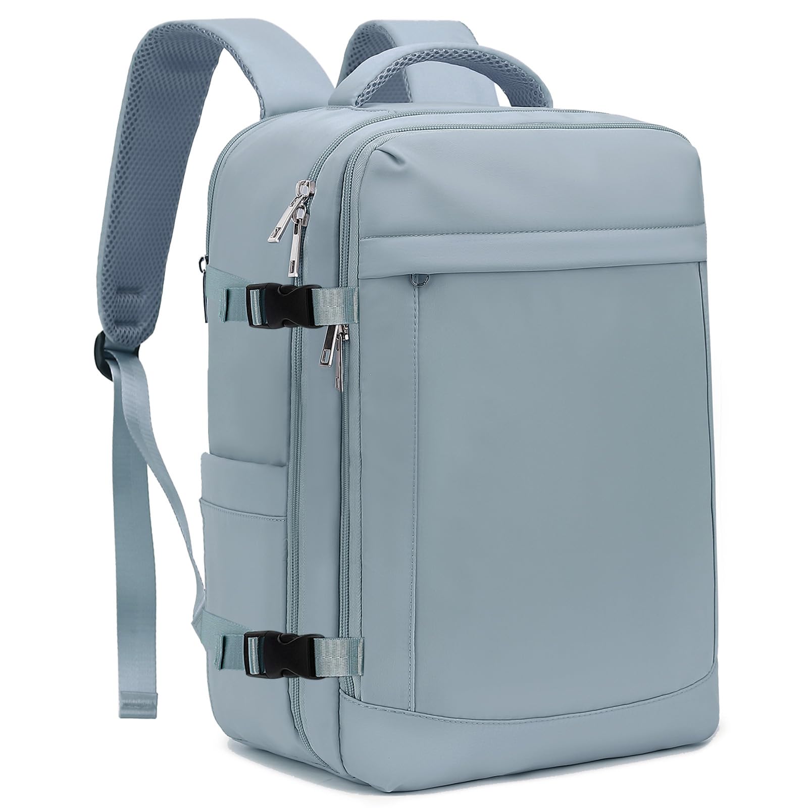Yankony Mochila 40x30x20 para Ryanair 24L Mochila Viaje Cabina Avion 40x20x30 para Vueling con Bolsillo Antirrobo Travel Backpack Hombre Mujer, Morado — view 11