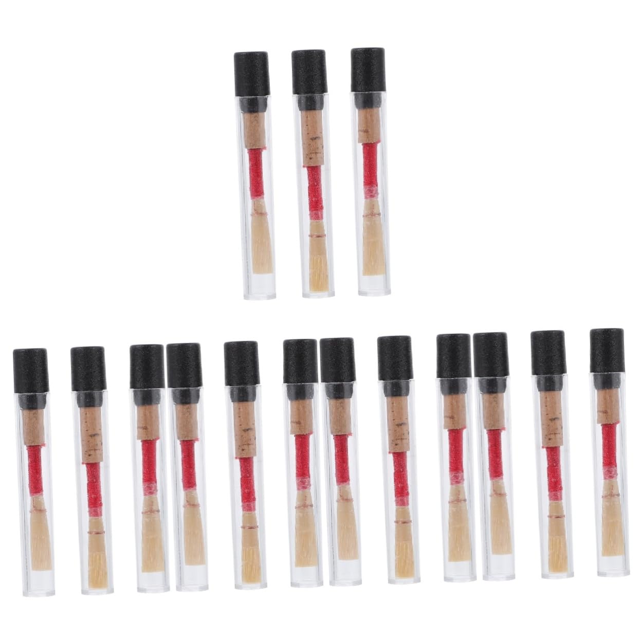 TOYANDONA 15pezzi Reeds Per Oboe Legno Con Scatole Di Stoccaggio Da Facile Da Installare e Sicuri Accessori Per Strumenti Musicali Alta Durata e Protezione Ottimale