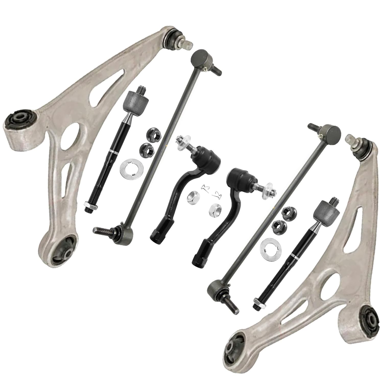 Detroit Axle - 8pc Front End Kit for 2016-2017 Hyundai Sonata