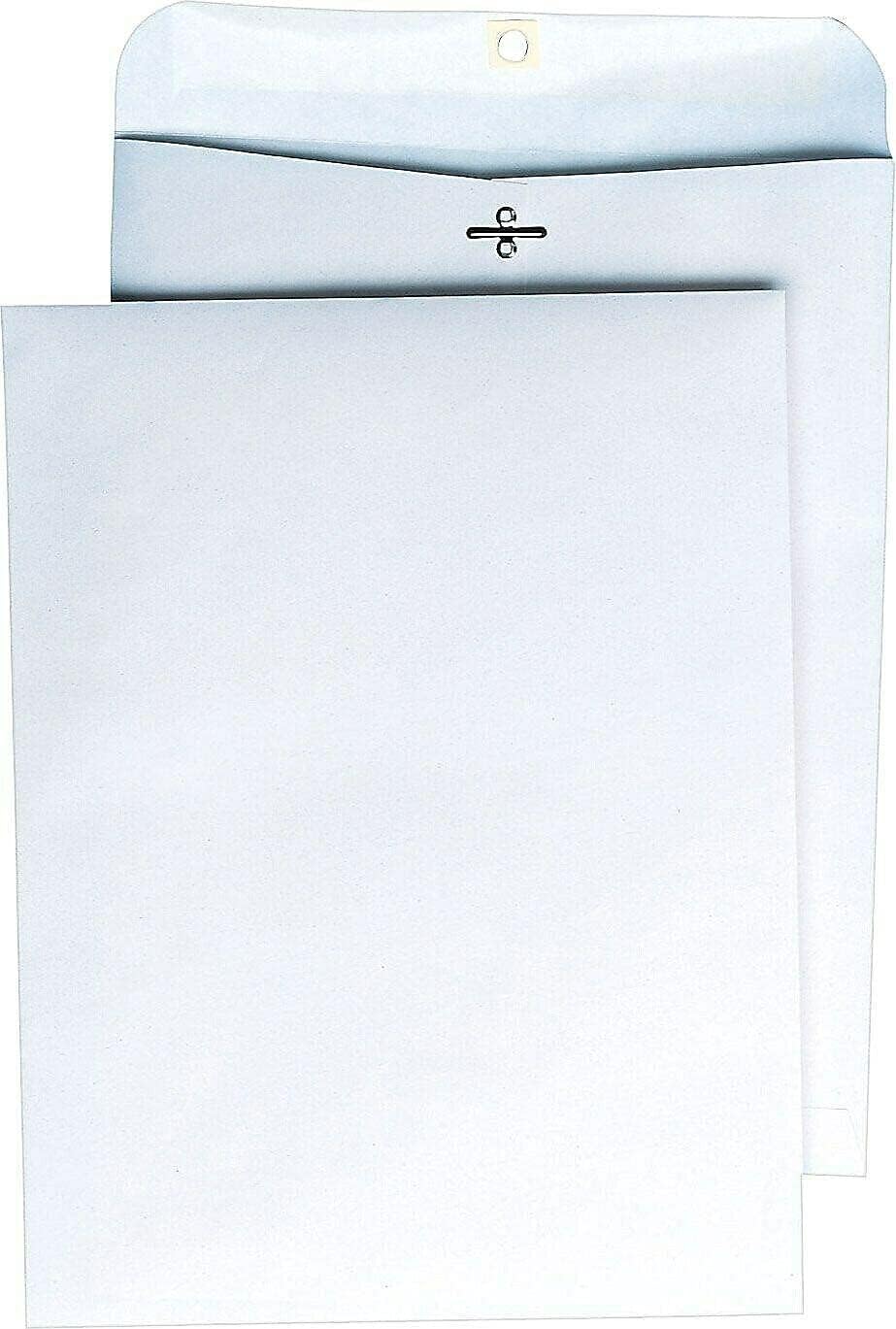 Clasp Envelope 9 x 12 28lb White 100/Box Office supplies