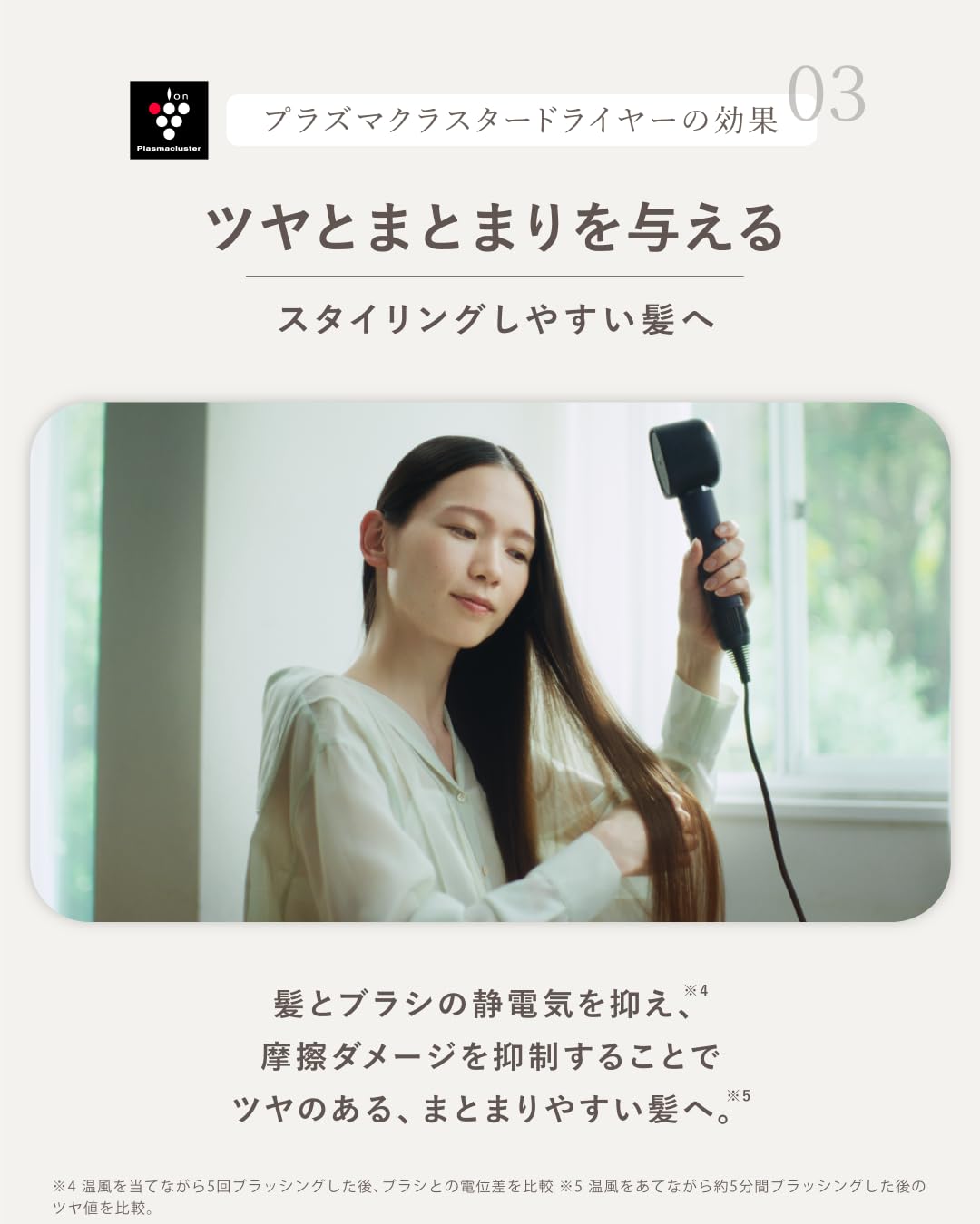 シャープ(SHARP) ヘアドライヤー IB-WX901-B プラズマクラスター