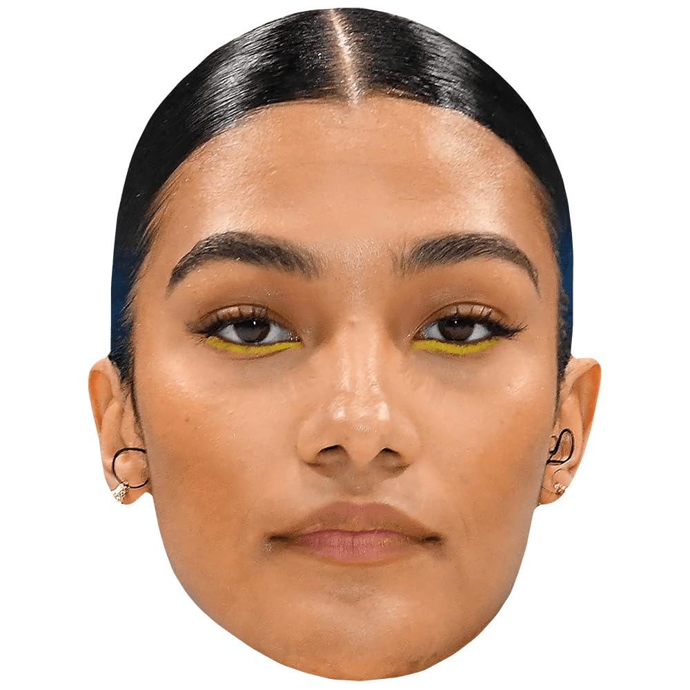 Olivia Dean (Make Up) Celebrity Mask, Flat Card Face, Fancy Dress Mask