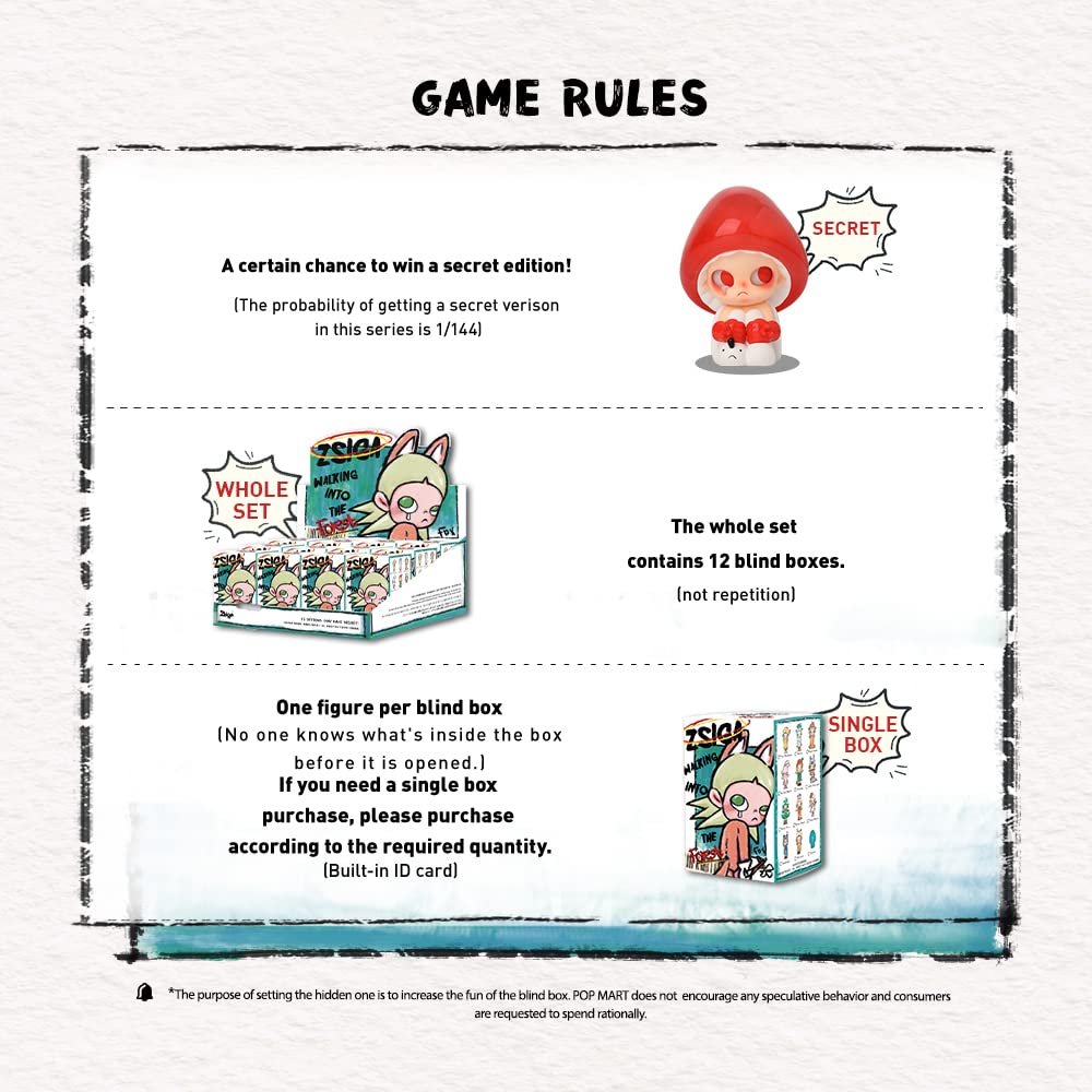 Amazon.co.jp: pop mart Zsiga Walking Into The Forest シリーズ 12個