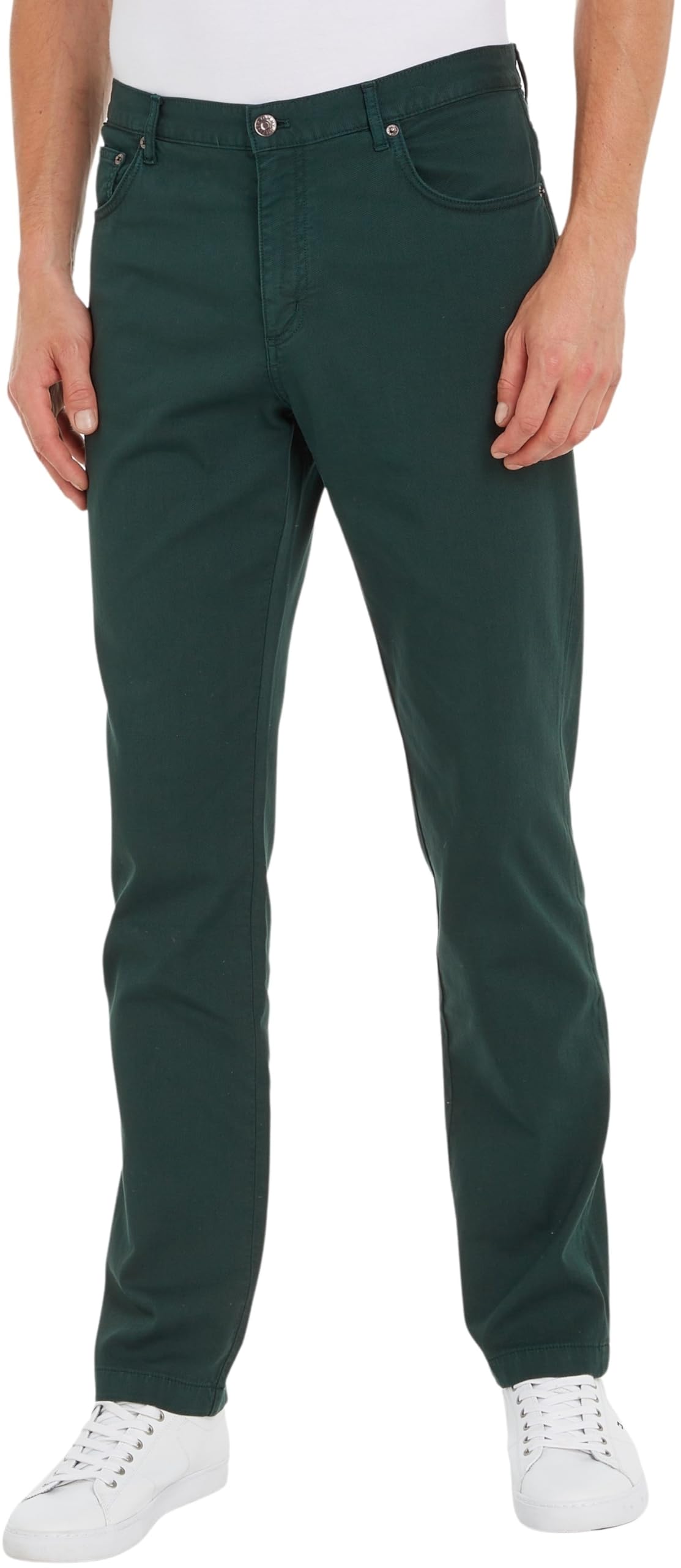 Tommy Hilfiger Men Jeans Denton Stretch, Green (Hunter), 29W/32L