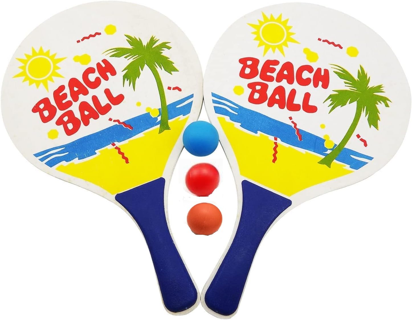 Chocozone Toss & Catch Ball Game Indoor & Outdoor Toys for Kids Beach Toys Pool Toys for 4 5 6 7 8 9 Years Old Boys & Girls (Beach Paddle Ball Set) (B0D9YXP2XK) Amazon Price History, Amazon Price Tracker