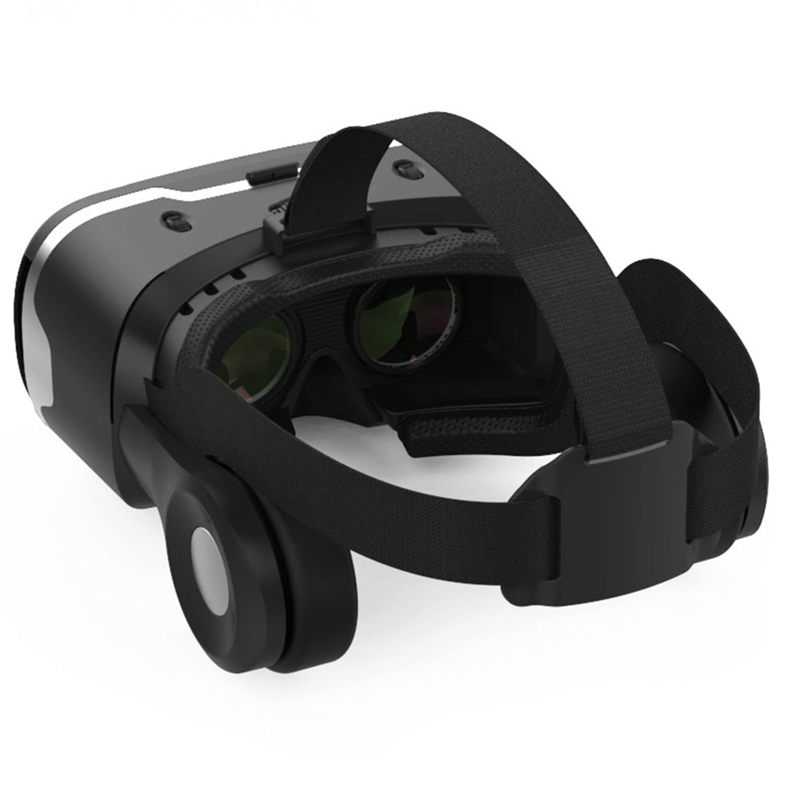 Visore per Realtà virtuale (VR) con Controller di Gioco, visore per Giochi VR, Telefono Cellulare: Entro 4,7-6,53 Pollici, Regolazione della Distanza interpupillare: 60-67 mm,Black