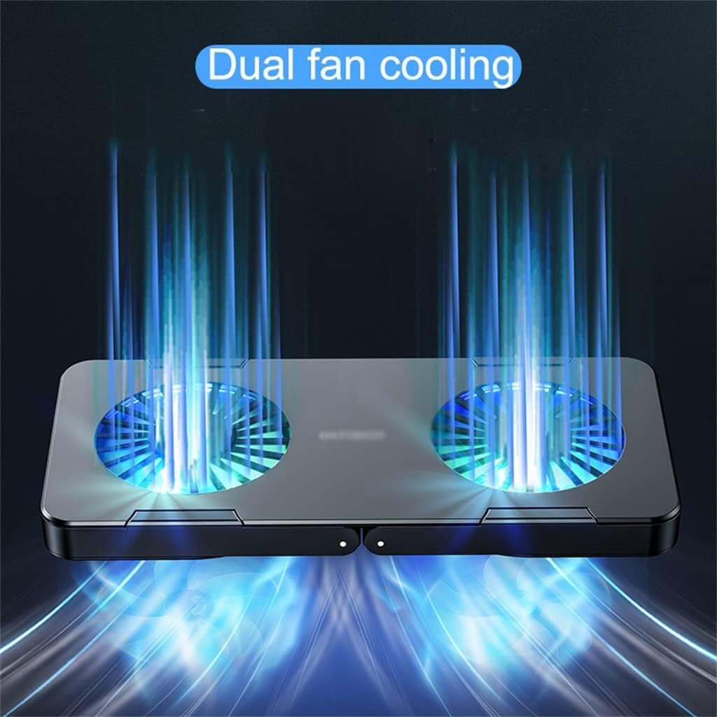 Portable Stand Radiator Fan Cooling for Tablet PC Cooler Within 17 Laptop