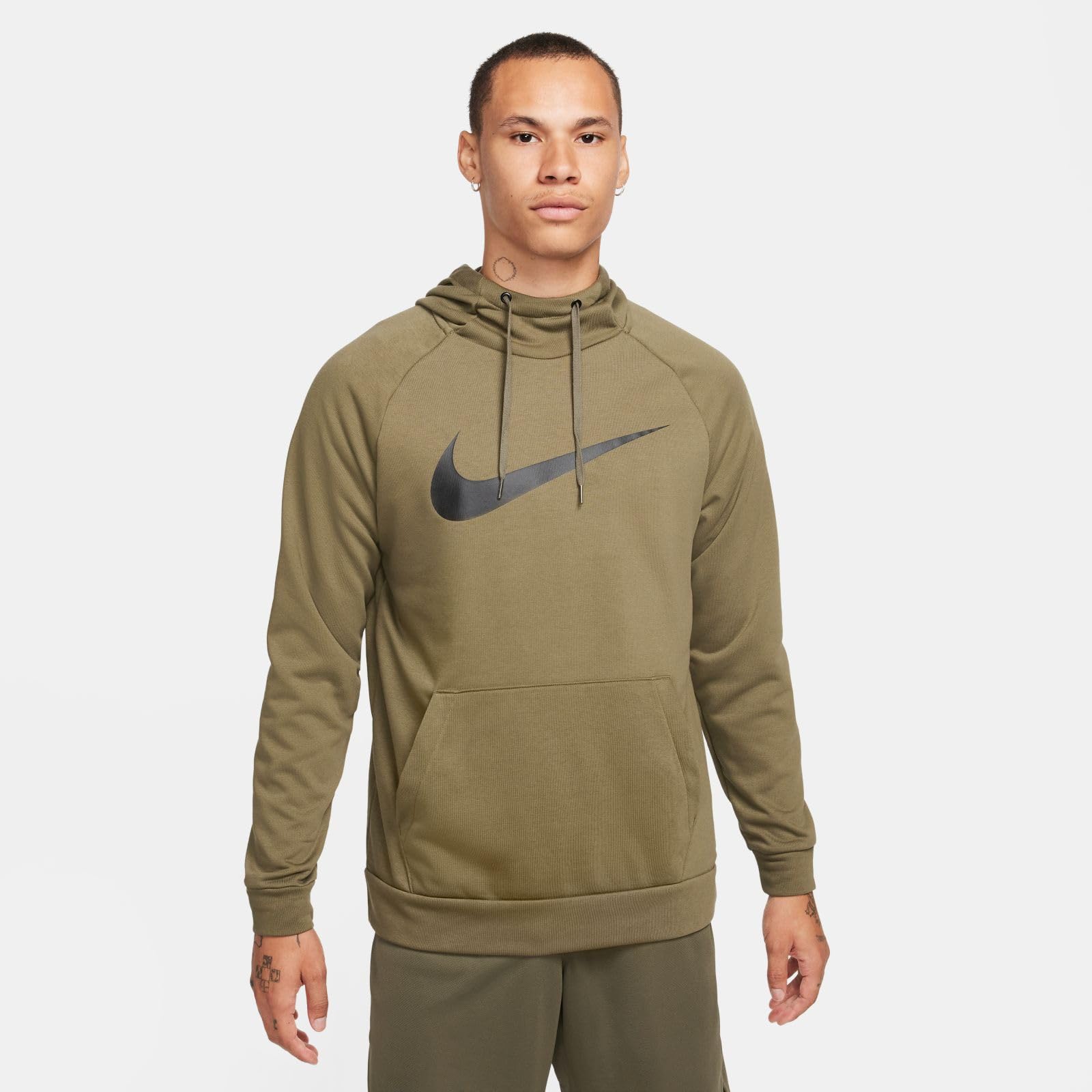 Nike M NK DF Hdie Po Swsh Haut à Capuche à Manches Longues Homme