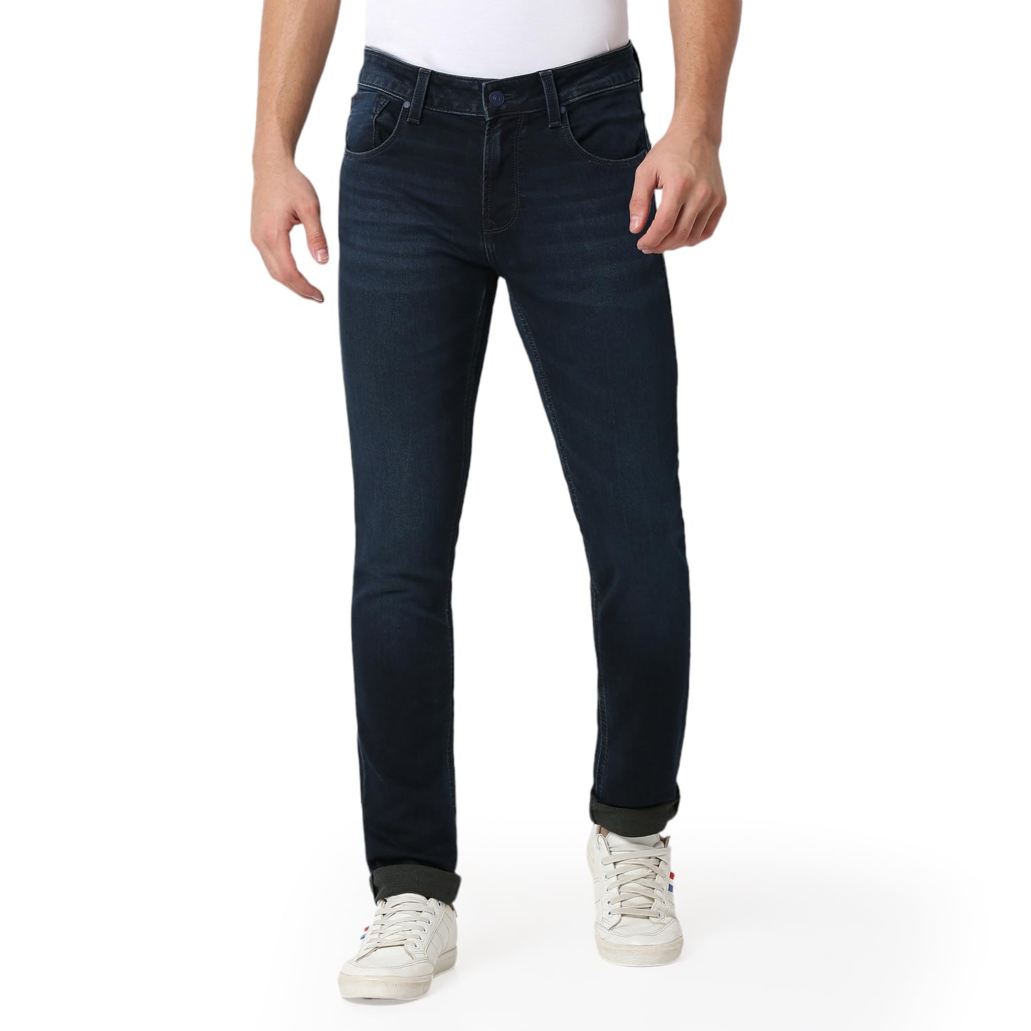 spykar Men Skinny Fit Low Rise Cotton Jeans-picture-26