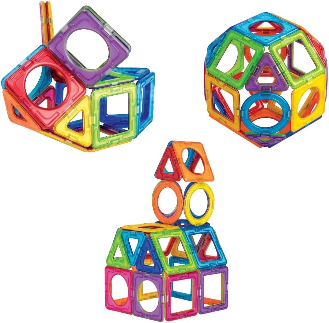 ボーネルンド (BorneLund) マグ・フォーマー (MAGFORMERS) ベーシックプラスセット [ 30ピース ] 3歳頃から 知育玩具 磁石 マグネット ブロック MF715015