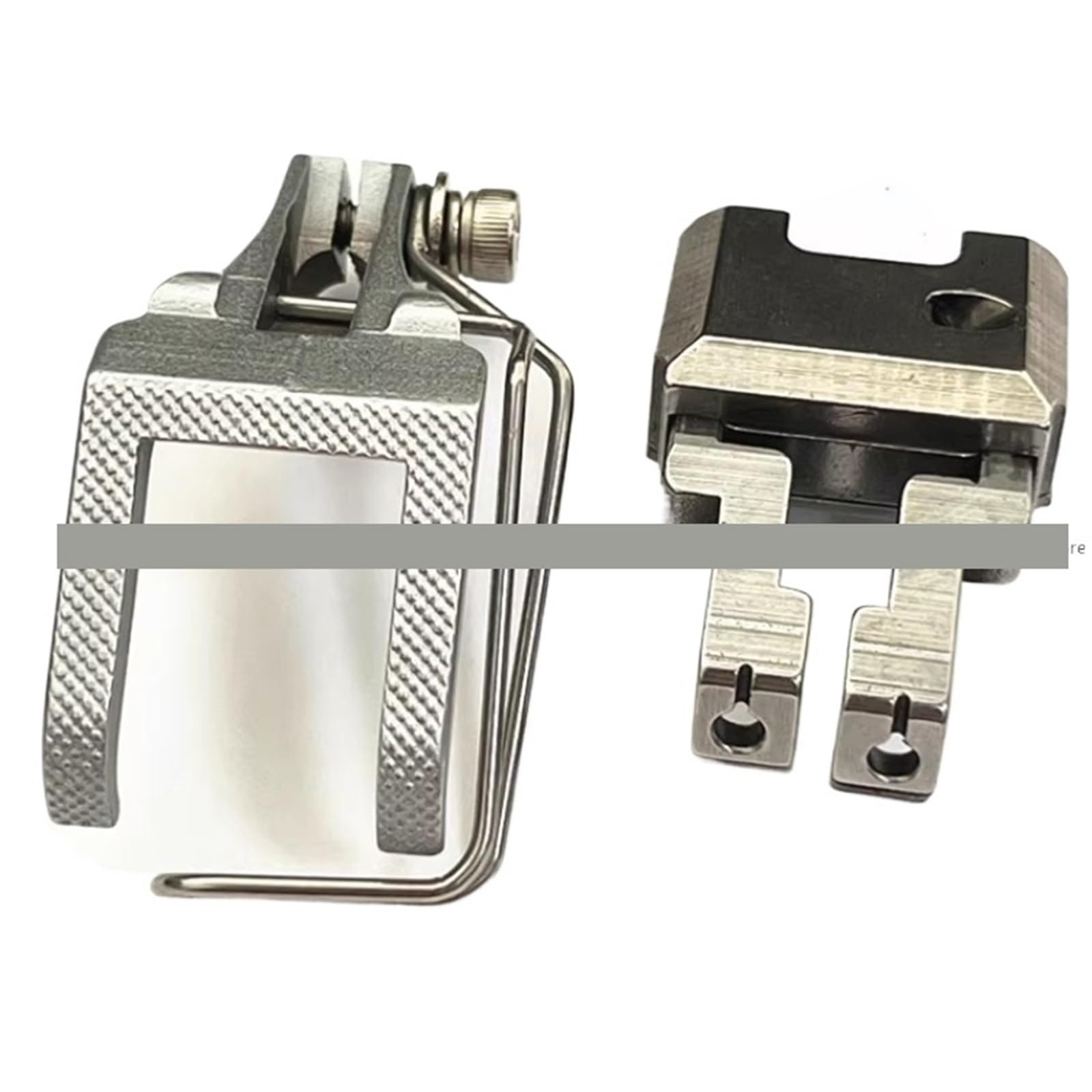 1 Uds 767 prensatelas for máquina de Coser de Doble Aguja KP767UD repuestos industriales(8mm-1set)