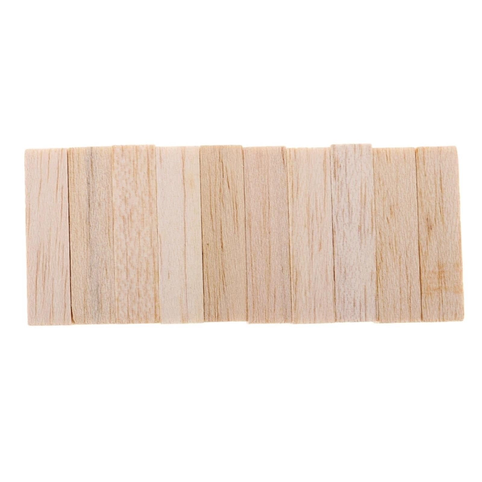 10-teiliges Schnitzblock-Set Aus Lindenholz