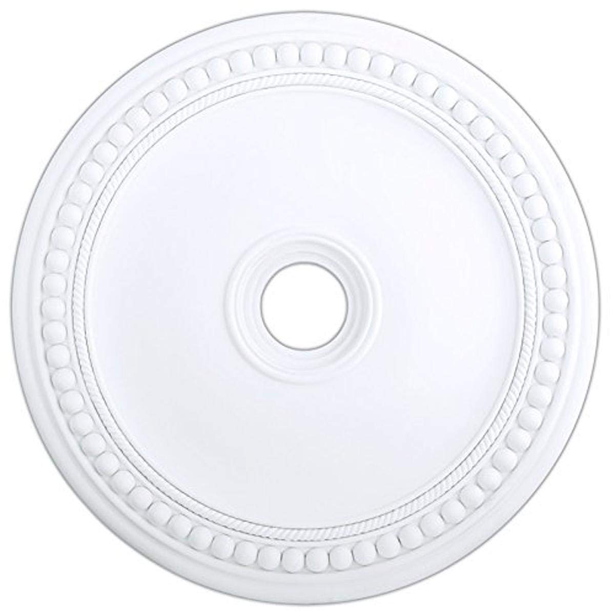 LivexLighting 82076-03 Wingate Ceiling Medallion, White