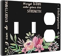 Vista 60 de Cubierta de interruptor de luz decorativa de pared de bruja negra Ouija Gótica Esqueleto Calavera 1 banda Placa frontal eléctrica de interruptor