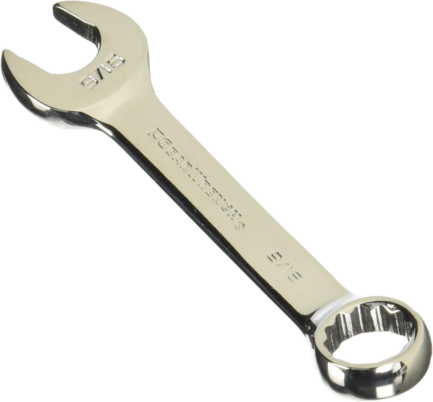 GEARWRENCH 12 Pt. Stubby Combination Wrench, 9/16" - 81627