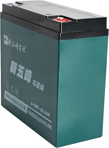 Miniatura 3 de YC Yier Batería de plomo ácido sellada de 12 V 20 AH con conector de tuerca y perno, batería de repuesto recargable de ciclo profundo para scooter